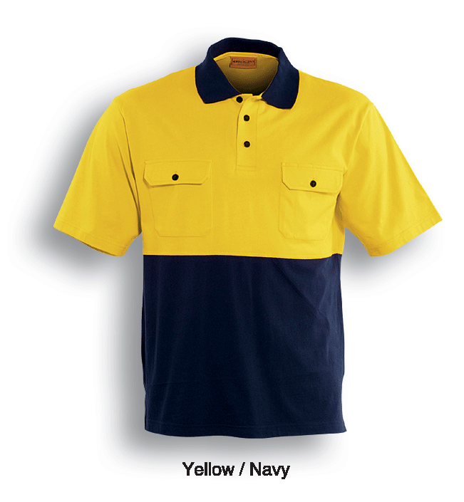 Hi-Vis Cotton Jersey Polo S/S | SP1010