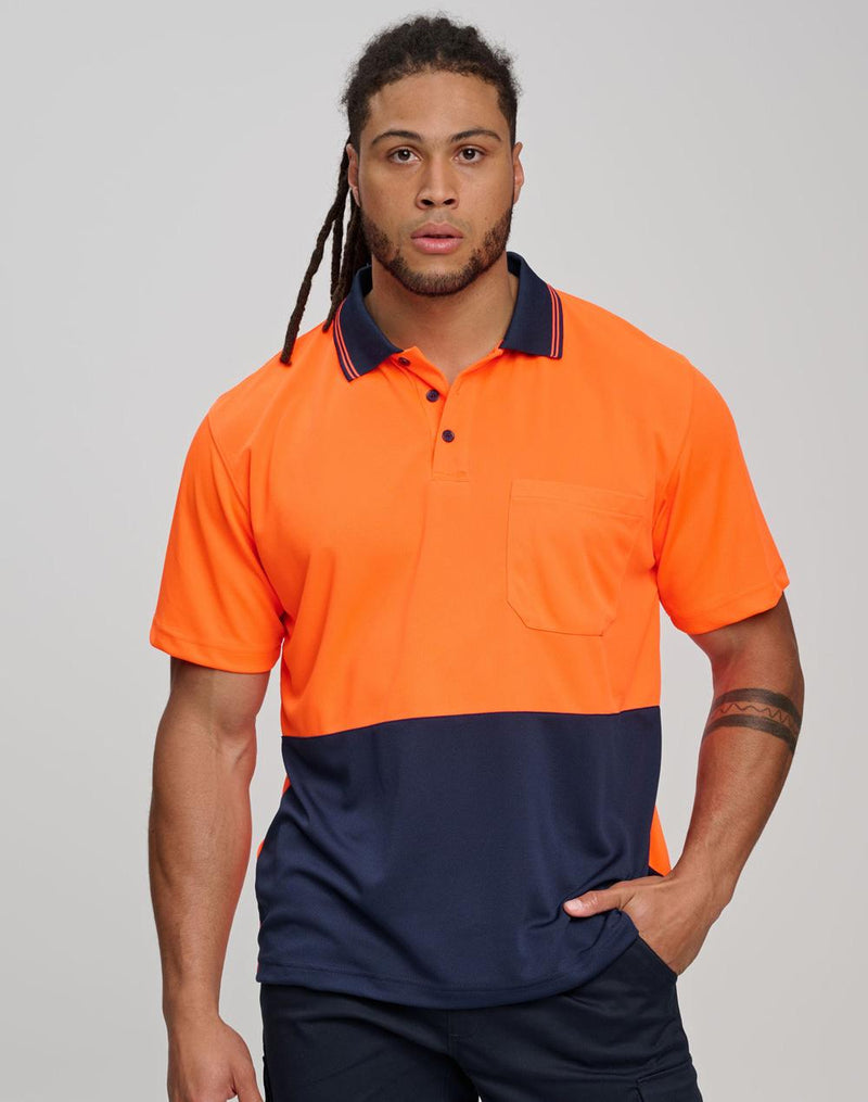 Hi-Vis Cooldry Safety Polo S/S | SW01CD