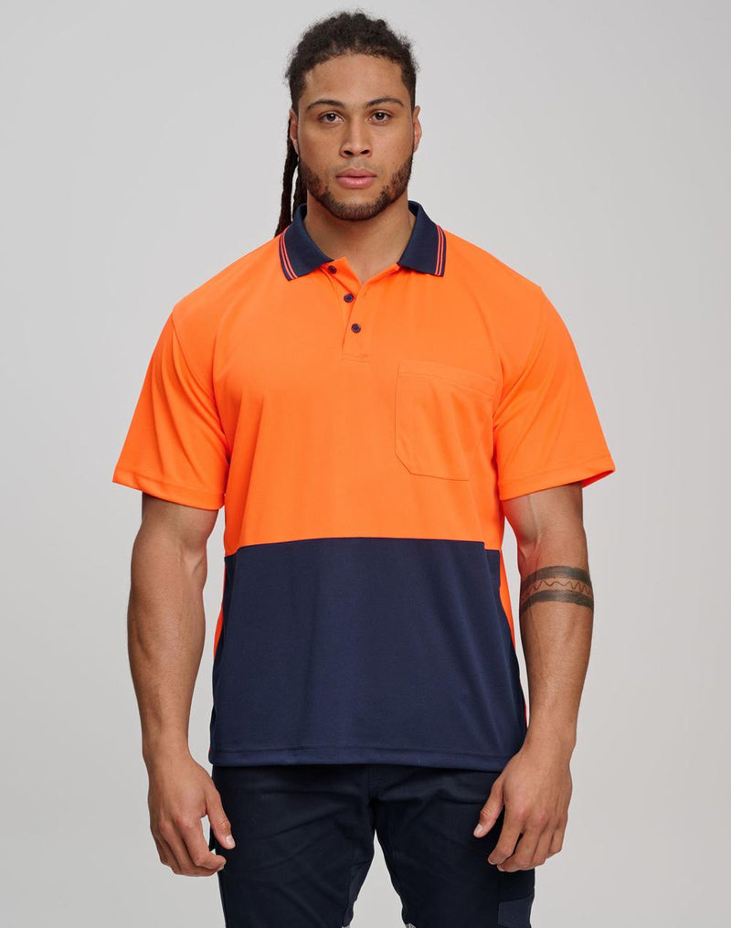 Hi-Vis truedry safety polo S/S | SW01TD
