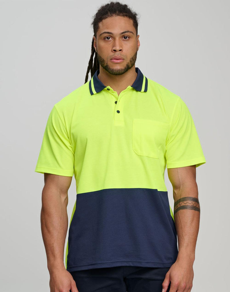 Hi-Vis truedry safety polo S/S | SW12