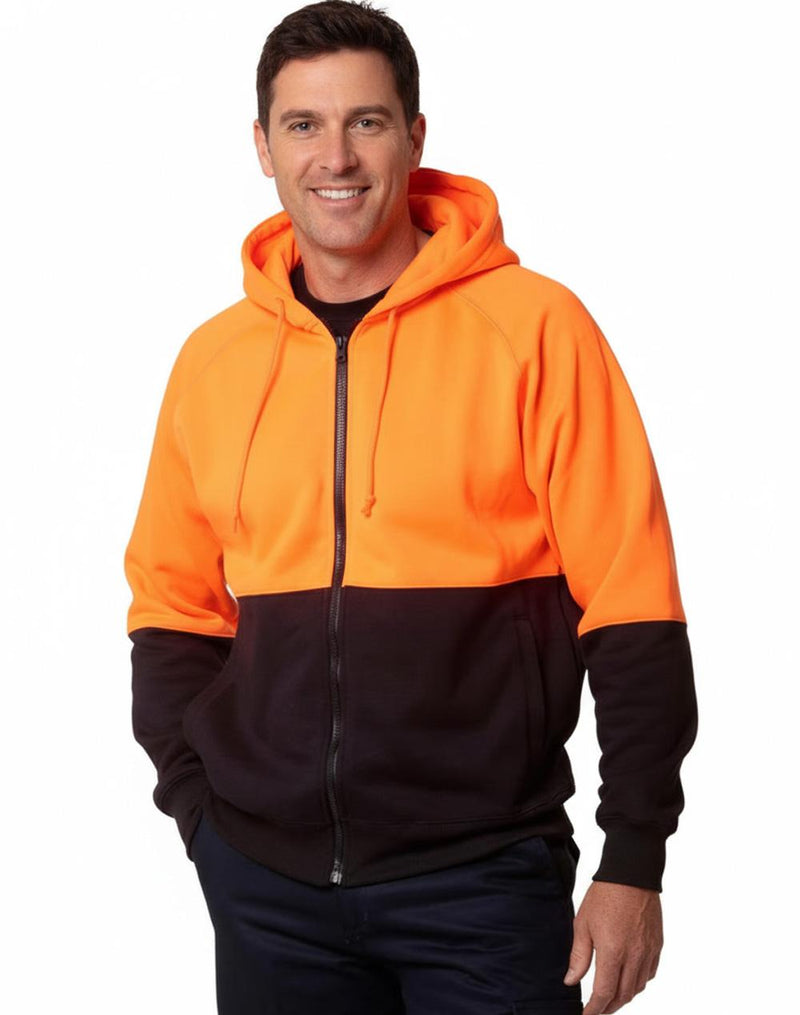 Hi-Vis Two Tone Fleecy Hoodie | SW24