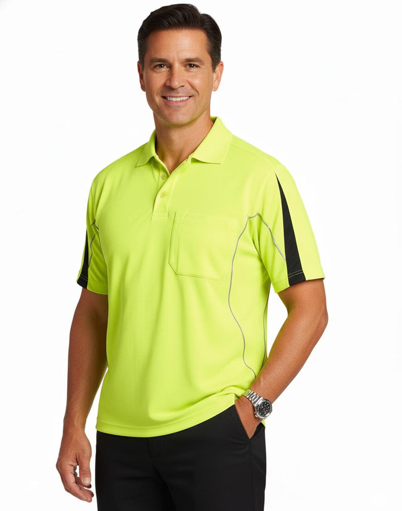 Men's Fashion Hi-Vis S/S Polo | SW25A