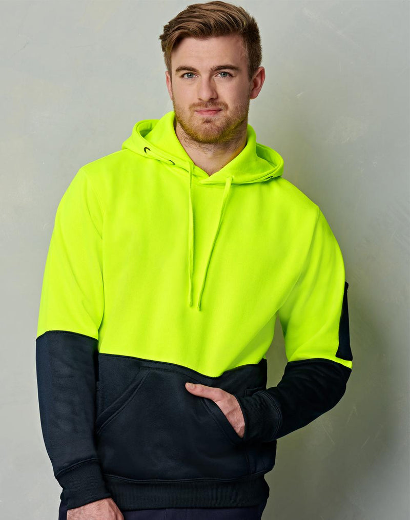 Hi-Vis Two Tone Kangaroo Pocket Hoodie | SW38
