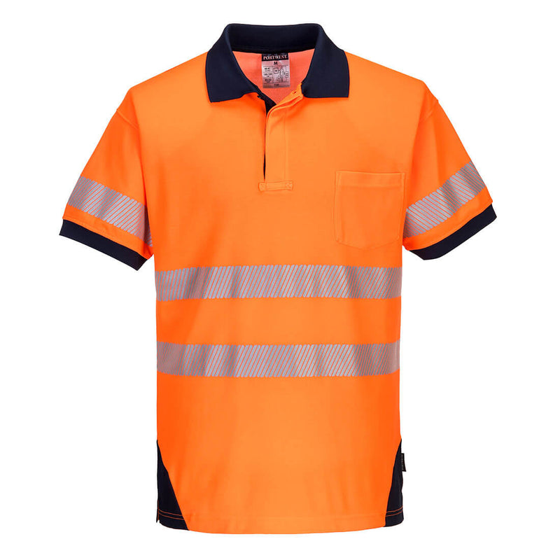 PW3 Hi-Vis Polo Shirt S/S | T182