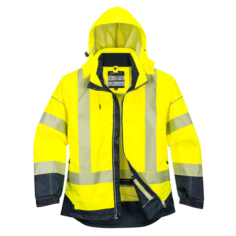 PW3 Hi-Vis Breathable Rain Jacket | T403