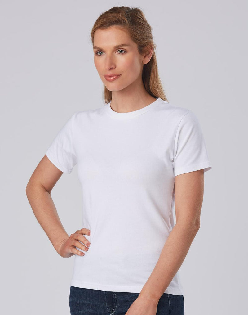 Ladies' fitted strch tee (200gsm) | TS15