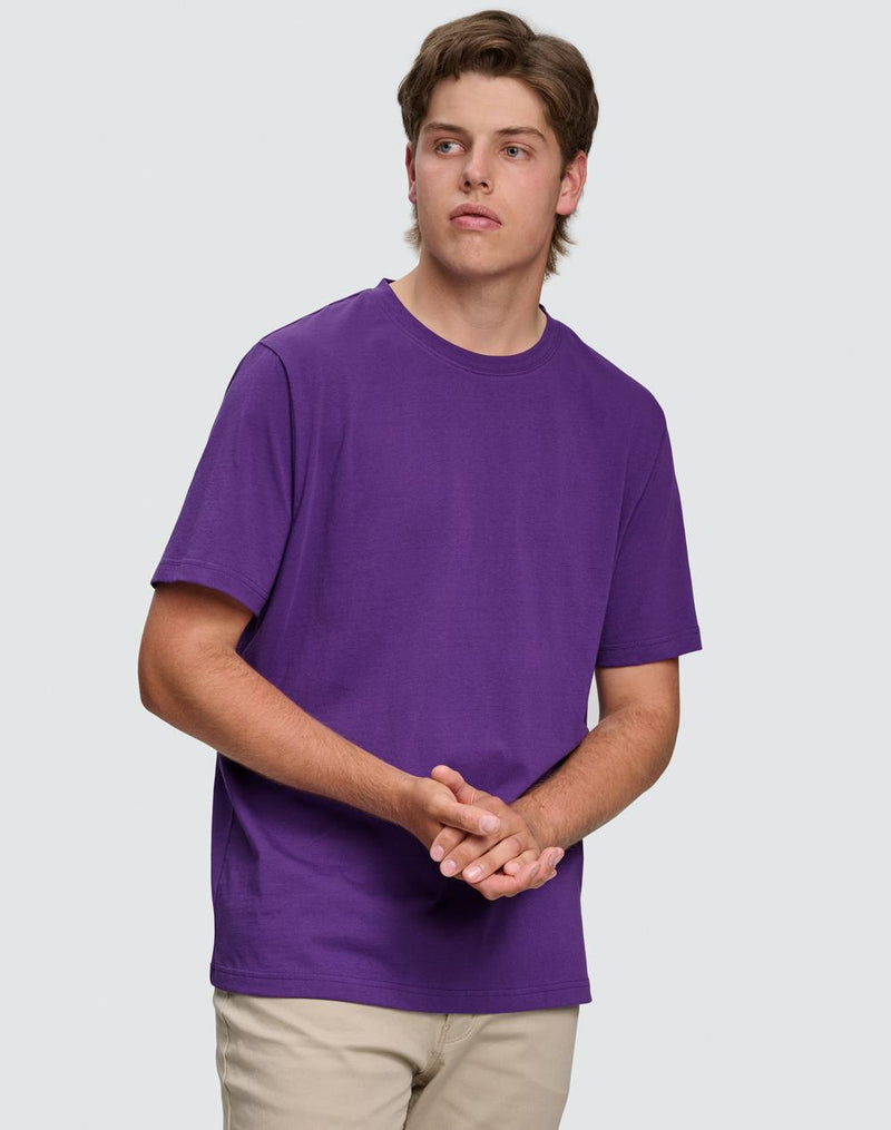Men's Cotton Semi Fitted Tee | TS37