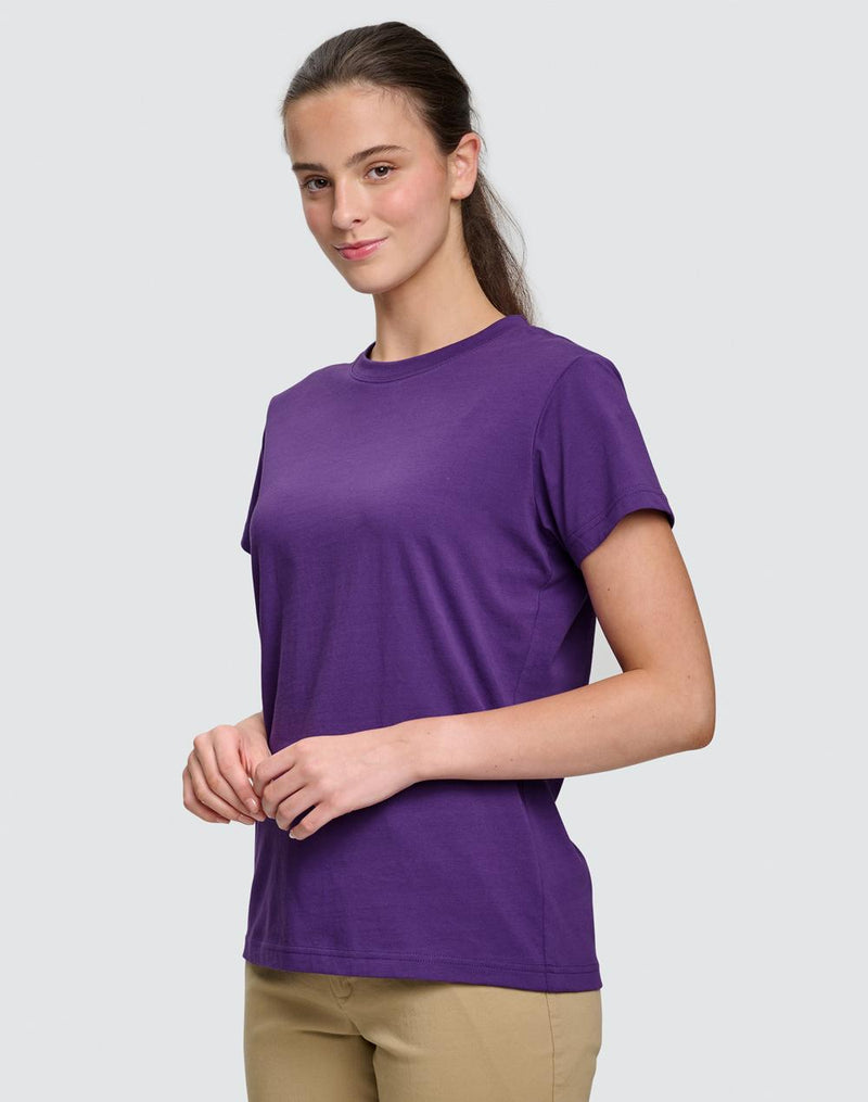 Ladies' Cotton Semi Fitted Tee | TS38