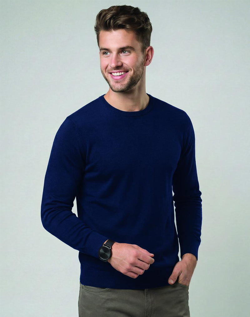 Men's Premium Cotton Face L/S Tee Shirt | TS47