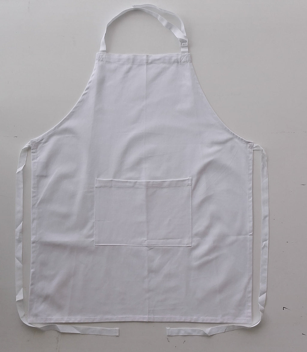 Cotton Drill Full Bib Apron -With Pocket | WA0396