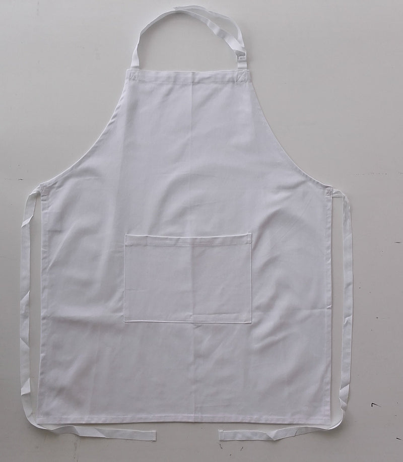 Cotton Drill Full Bib Apron -With Pocket | WA0396