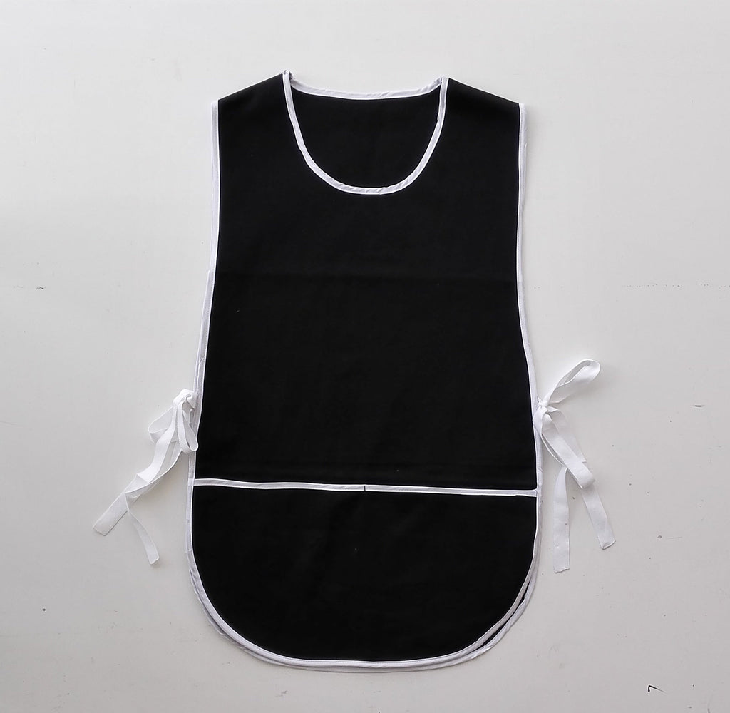 Cotton Drill Popover Apron -With Pocket | WA0398