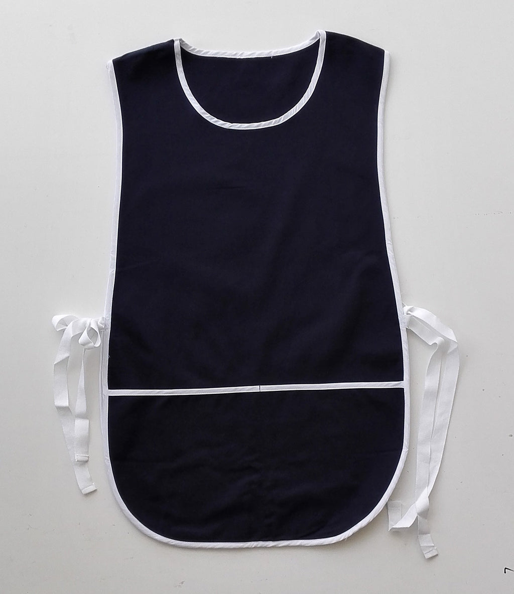 Cotton Drill Popover Apron -With Pocket | WA0398