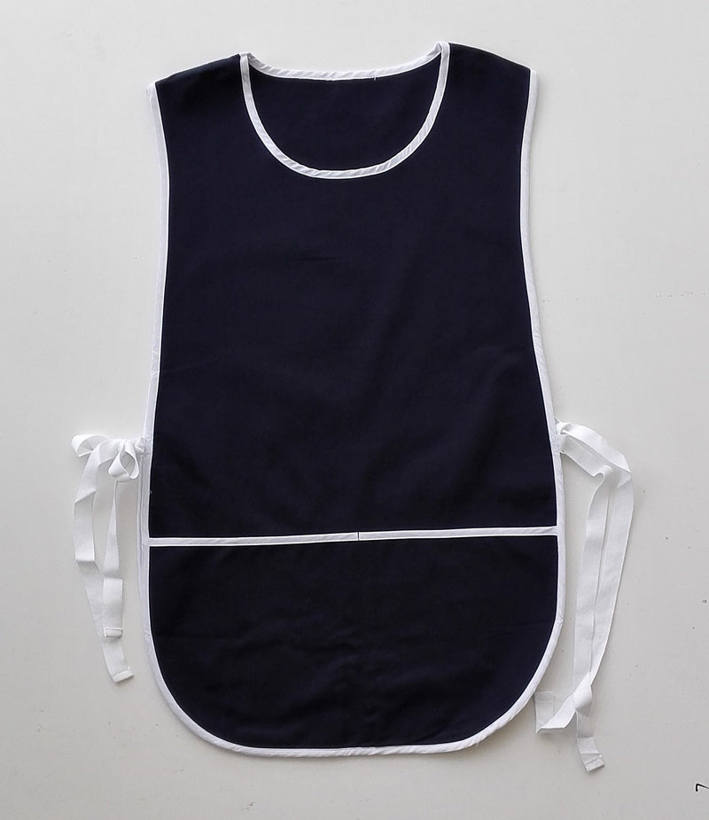 Cotton Drill Popover Apron -With Pocket | WA0398