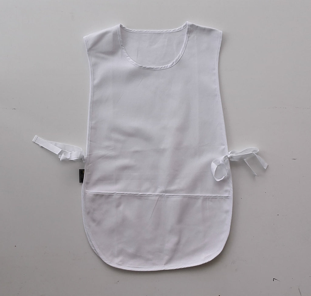 Cotton Drill Popover Apron -With Pocket | WA0398