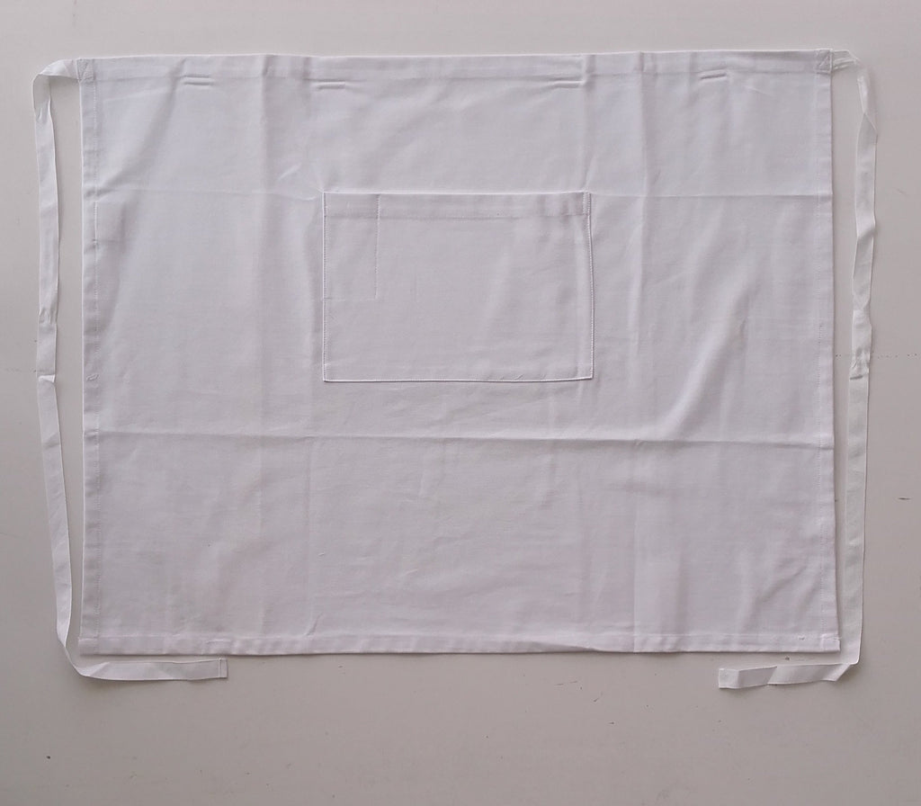 Cotton Drill Half Apron -With Pocket | WA0619