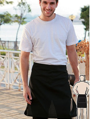 Cotton Drill Half Apron - With Pocket