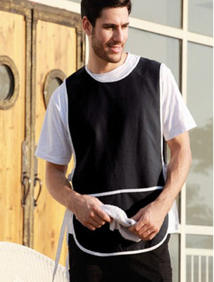 Polyester Drill Popover Apron - With Pocket