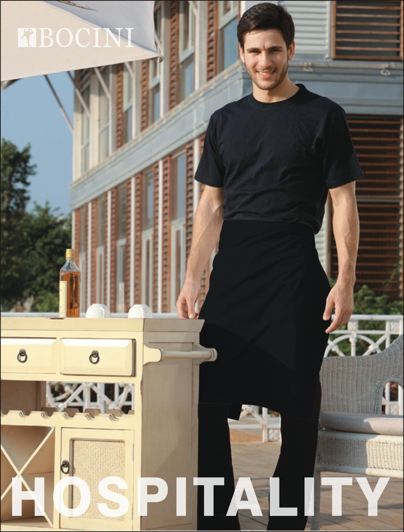 Polyester Drill Half Apron -No Pocket | WA0678