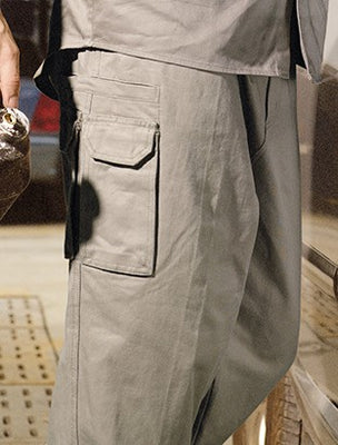 Unisex Adults Cotton Drill Cargo Pants