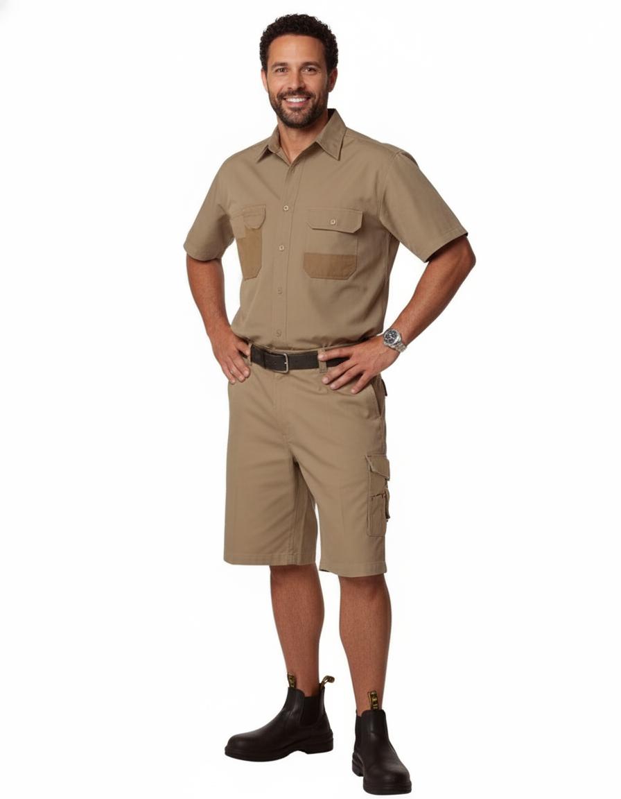 Heavy Duck Weave Dura-Wear Work Short | WP11