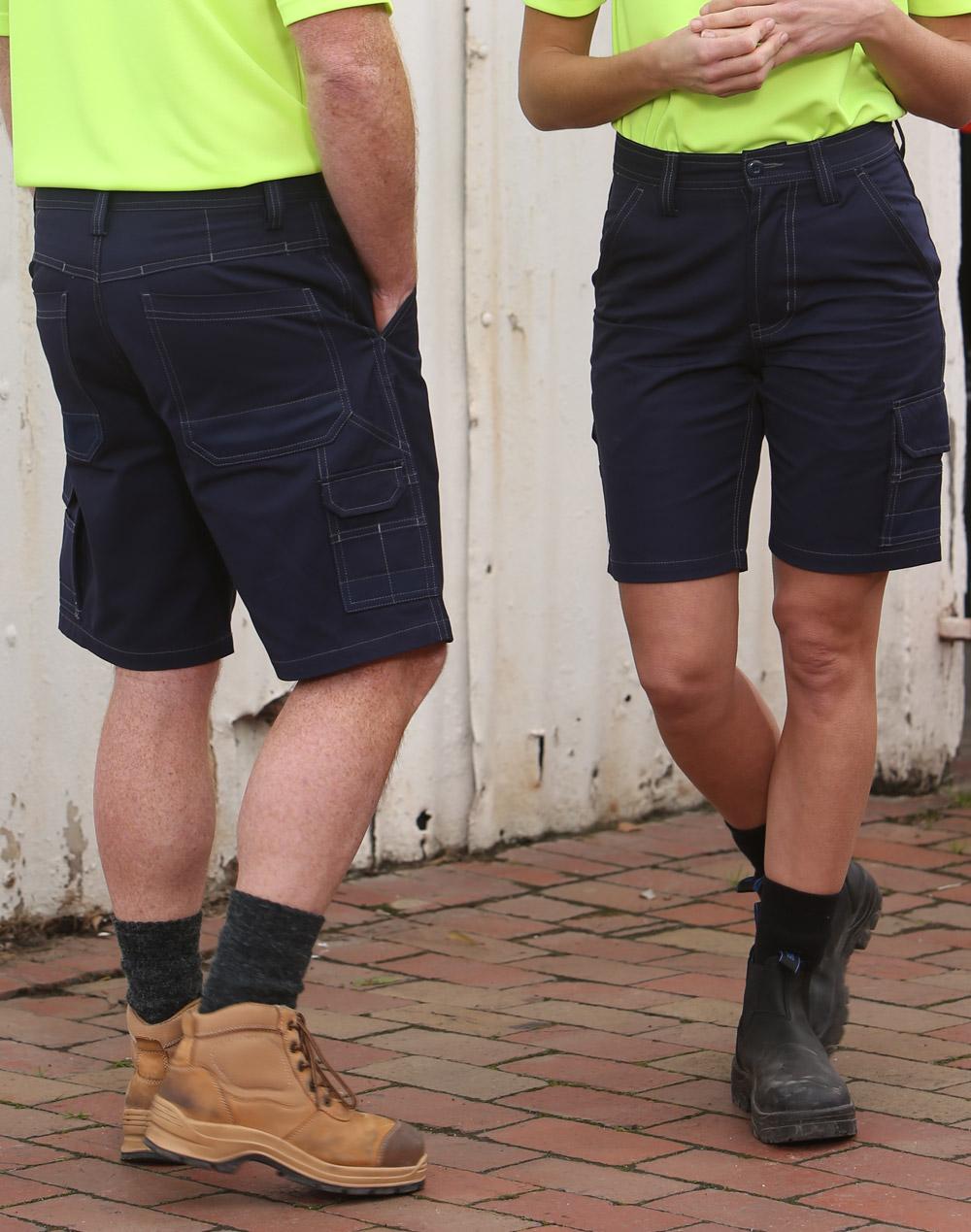 Light Weight Semi-Fitted Cordura Work Shorts | WP21