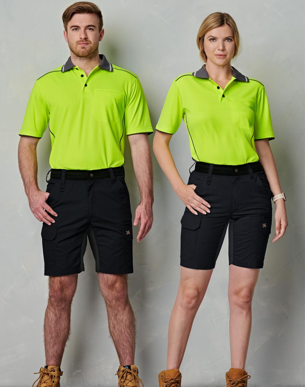 Rip-Stop Poly/Cotton Stretch Work Shorts | WP25