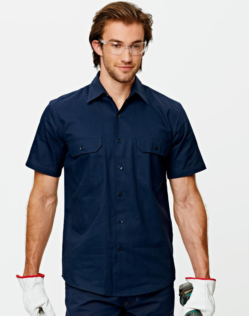 drill shirt pocket pen holder S/S | WT03(WDS/S)