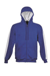 Kids Contrast Fleece Zip Through Hoodie
