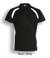 Team Essential-Ladies Short Sleeve Contrast Panel Polo