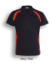 Team Essential-Ladies Short Sleeve Contrast Panel Polo