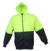 Unisex Adults Hi-Vis Full Zip Hoodie