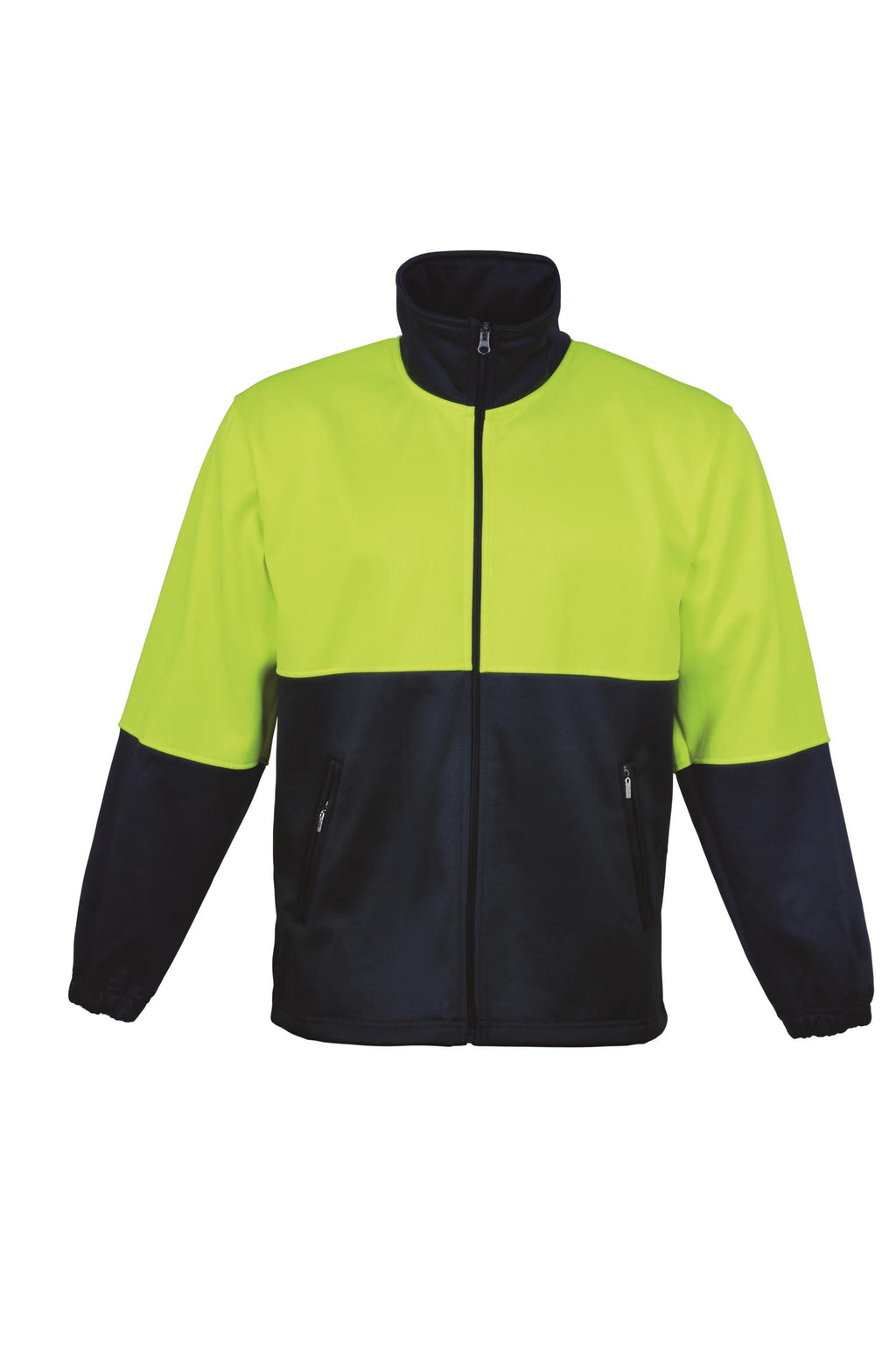 Unisex Adults Hi-Vis Full Zip Fleece