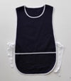 Cotton Drill Popover Apron - With Pocket